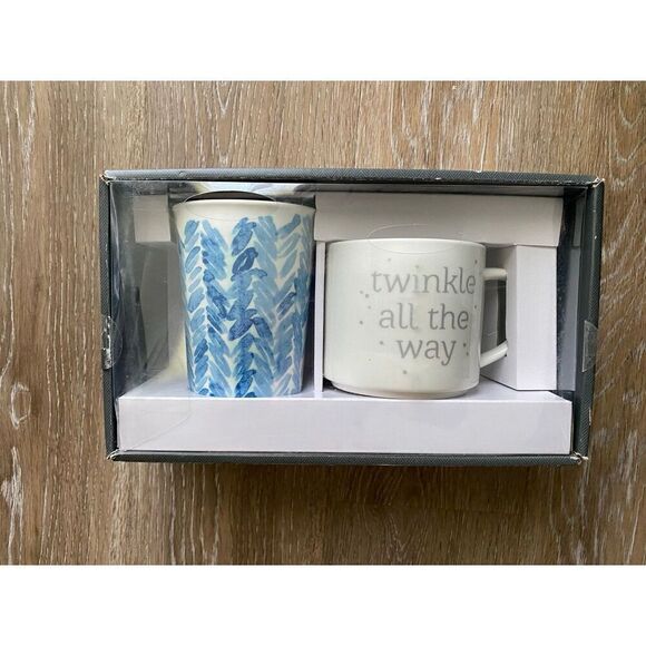 Threshold Ceramic Coffe MUG set of 2 - Picture 3 of 7